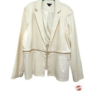 IMAN Cream Blazer 2X